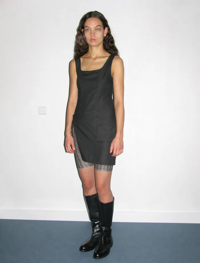 Paloma Wool KEMTOFitted Top With Removable Lateral Skirt And Pocket Women Tops