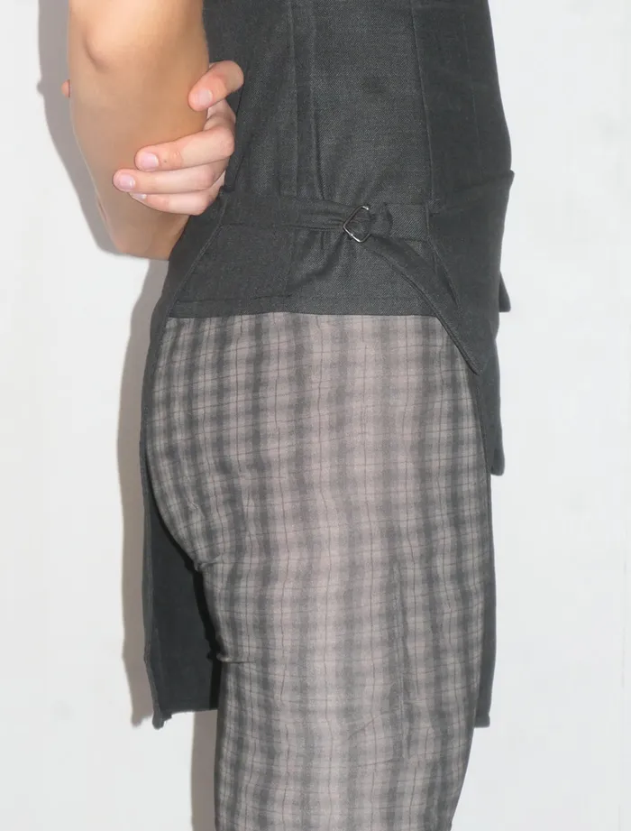 Paloma Wool KEMTOFitted Top With Removable Lateral Skirt And Pocket Women Tops