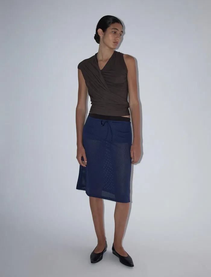 Paloma Wool LAOCOONTESleeveless Top With Draped Neckline Women Tops