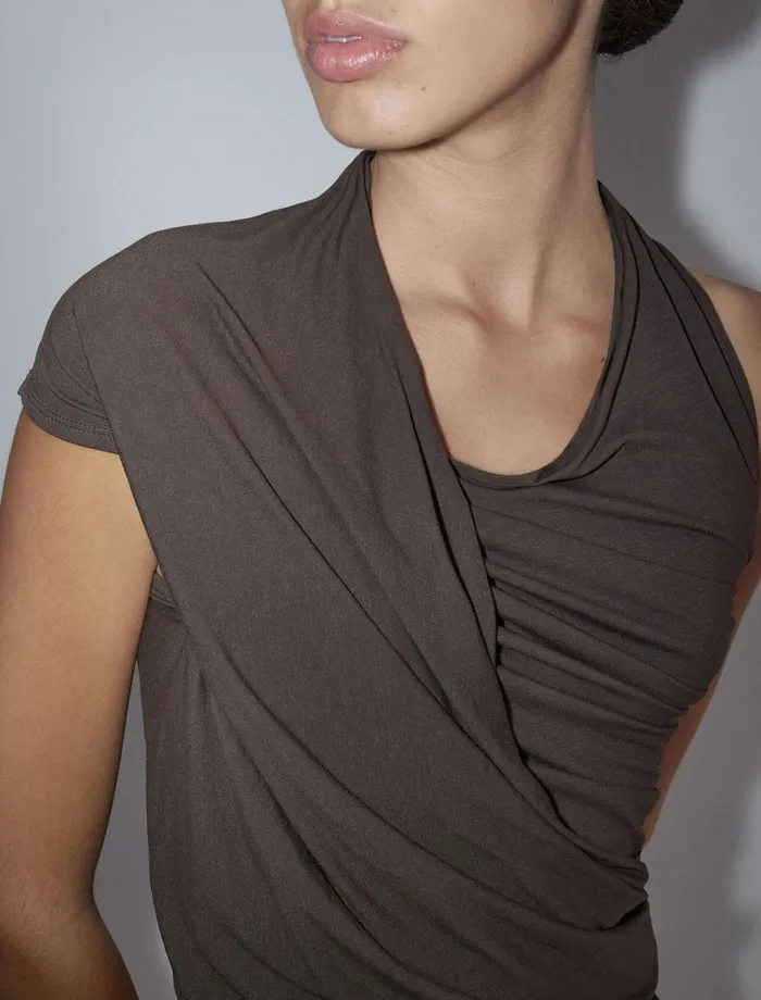 Paloma Wool LAOCOONTESleeveless Top With Draped Neckline Women Tops