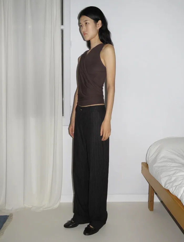 Paloma Wool LAOCOONTESleeveless Top With Draped Neckline Women Tops