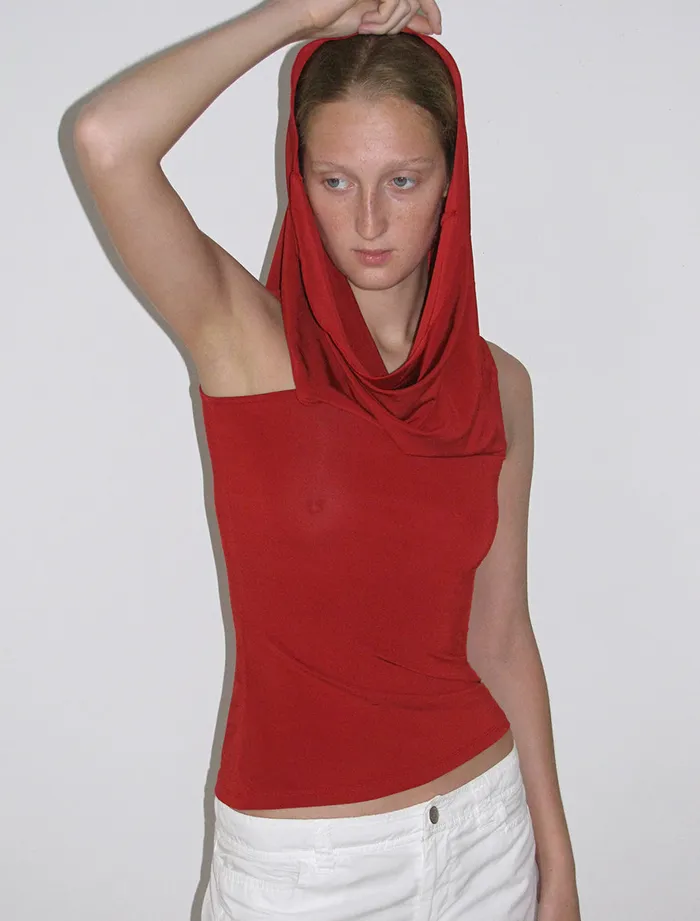 Paloma Wool MOMOKOSlightly Sheer Multiposition Top Women Tops