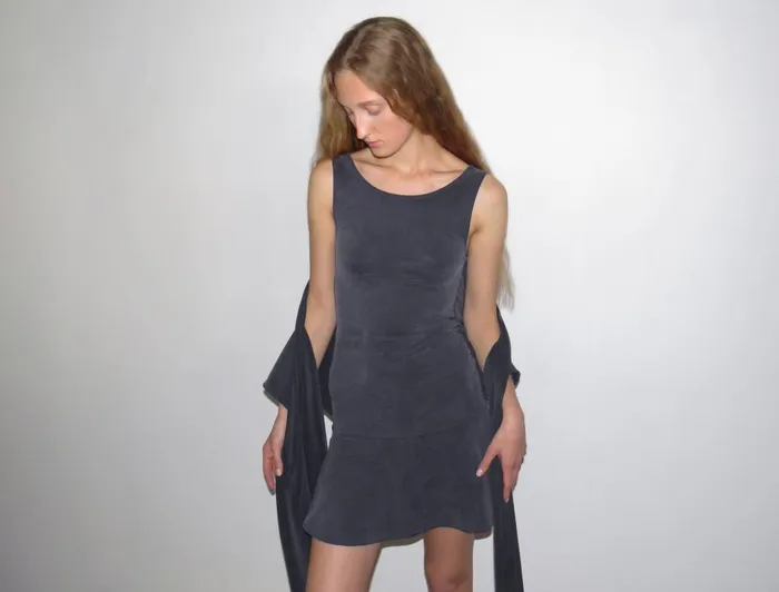 Paloma Wool MYLAMini Cupro Dress With Multiposition Wraparound Waist Straps Women Dresses