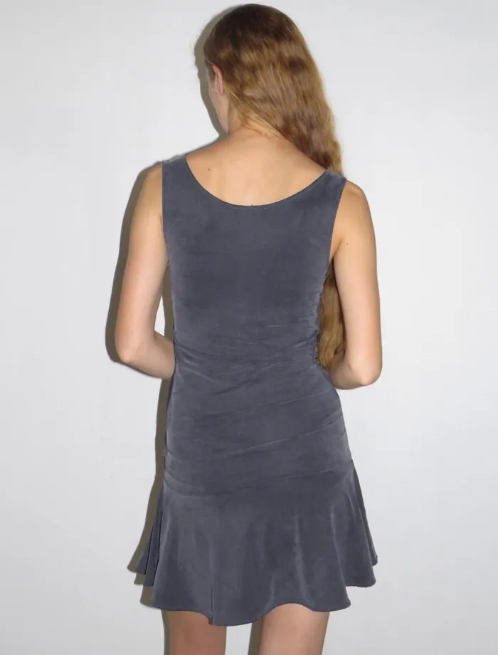 Paloma Wool MYLAMini Cupro Dress With Multiposition Wraparound Waist Straps Women Dresses