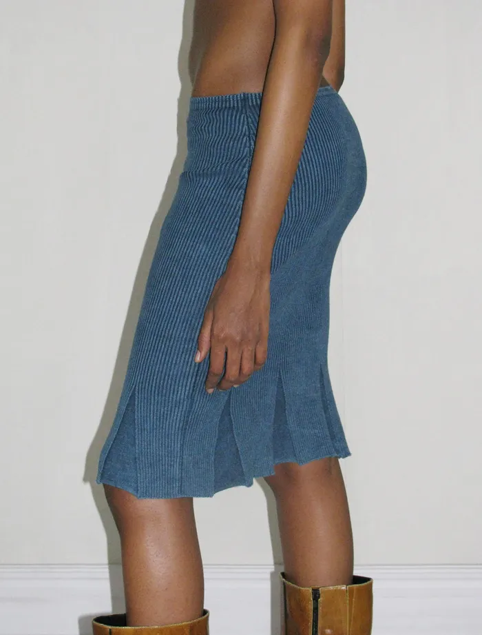 Paloma Wool RIZMOWashed Indigo Effect Skirt Women Bottoms