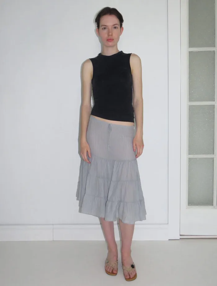 Paloma Wool TAROCupro Top With Open Back Neckline And Draped Piece Women Tops