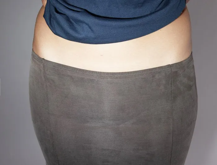 Paloma Wool VICKYBrown Flared Cupro Skirt Women Bottoms