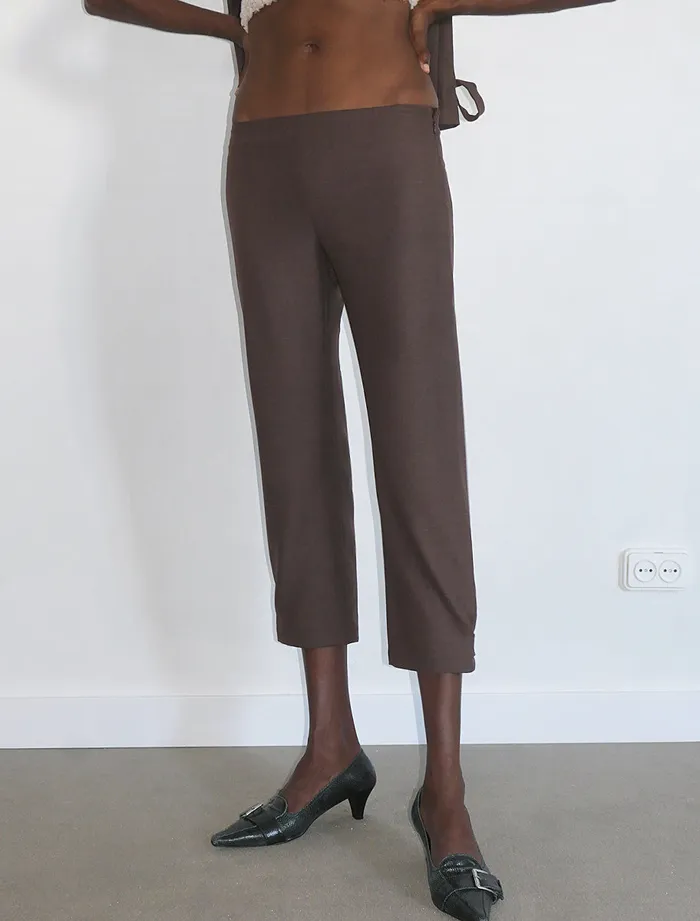 Paloma Wool VIGOLowwaisted Capri Pants With Adjustable Hem Women Bottoms