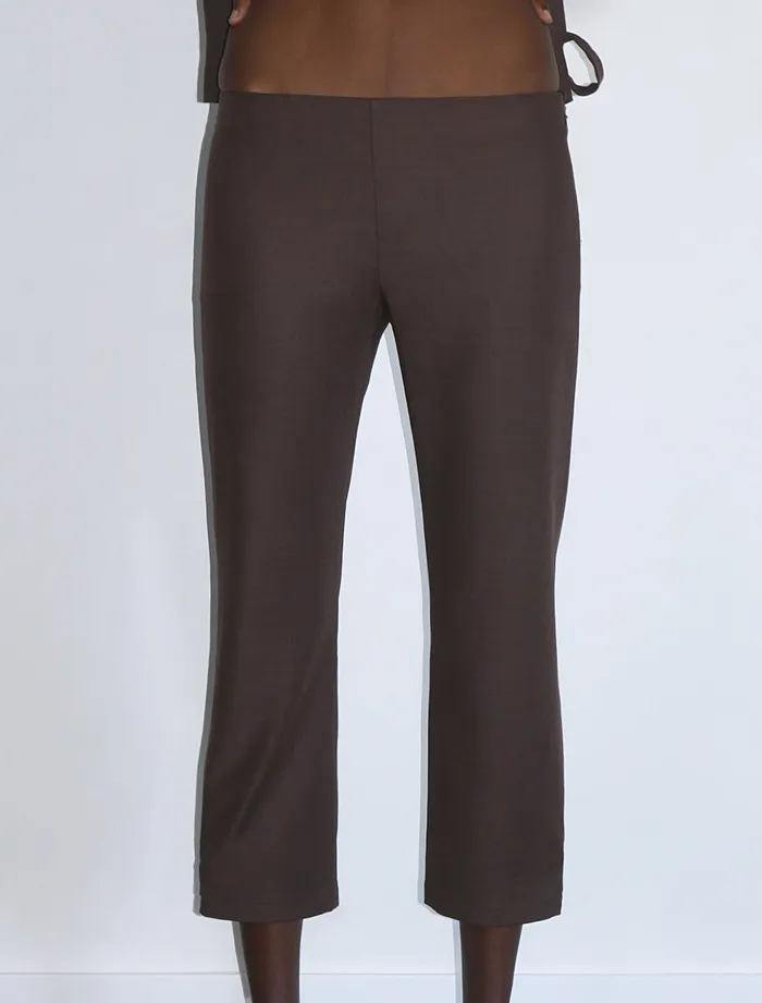 Paloma Wool VIGOLowwaisted Capri Pants With Adjustable Hem Women Bottoms