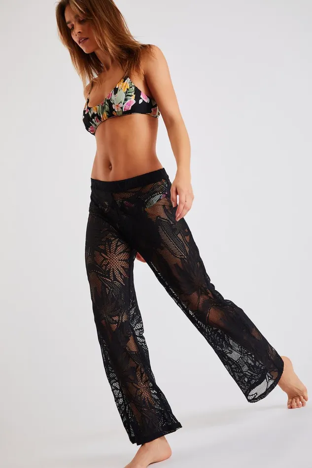 PANTALON BEACHWEAR Black 8211 KISKA COCOBEACH Black Women Banana Moon Pants PANTALON BEACHWEAR Black 8211 KISKA COCOBEACH Black Women Banana Moon Pants
