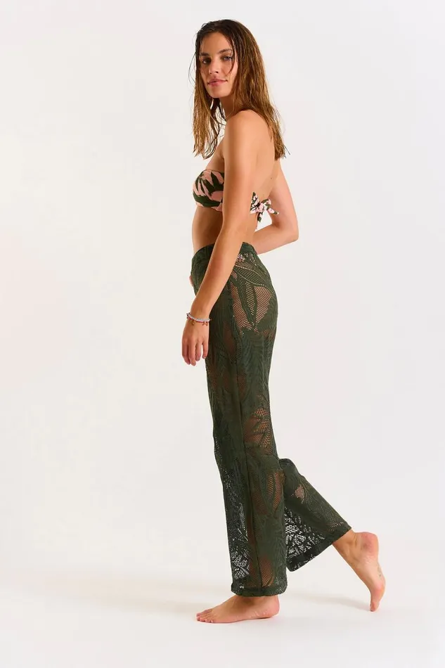 PANTALON BEACHWEAR Khaki 8211 KISKA COCOBEACH Khaki Women Banana Moon Pants