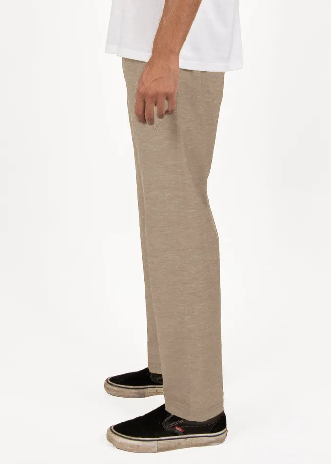 Pants and Denim Men Vissla Hemp No See Ums Eco Elastic Pant Khaki Pants and Denim Men Vissla Hemp No See Ums Eco Elastic Pant Khaki
