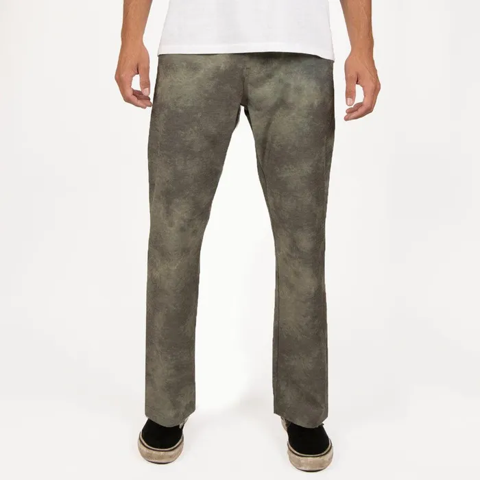 Pants and Denim Men Vissla Hemp No See Ums Eco Elastic Pant Military Wash Pants and Denim Men Vissla Hemp No See Ums Eco Elastic Pant Military Wash