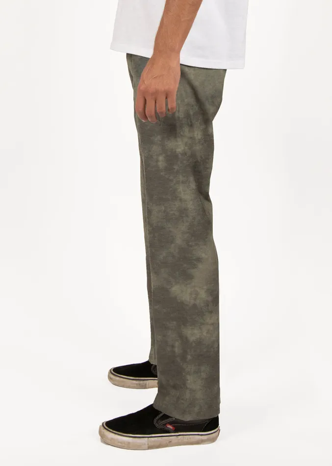 Pants and Denim Men Vissla Hemp No See Ums Eco Elastic Pant Military Wash Pants and Denim Men Vissla Hemp No See Ums Eco Elastic Pant Military Wash
