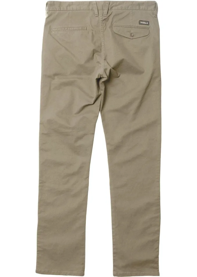 Pants and Denim Men Vissla Low Tide Chino Eco Pant Khaki Pants and Denim Men Vissla Low Tide Chino Eco Pant Khaki