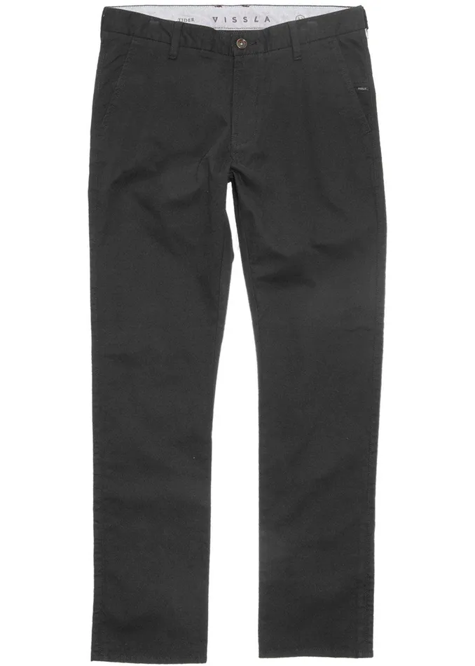 Pants and Denim Men Vissla Low Tide Chino Eco Pant Phantom