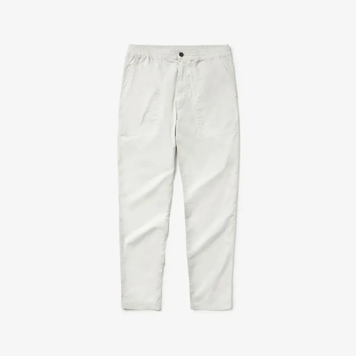 Pants and Shorts Lacoste Mens Lightweight Stretch Cotton Pants Light Grey Popular