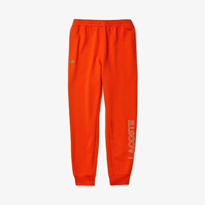 Pants and Shorts Lacoste Mens Motion French Terry Track Pants Red Outlet Factory