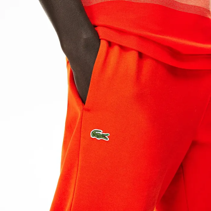 Pants and Shorts Lacoste Mens Motion French Terry Track Pants Red Outlet Factory