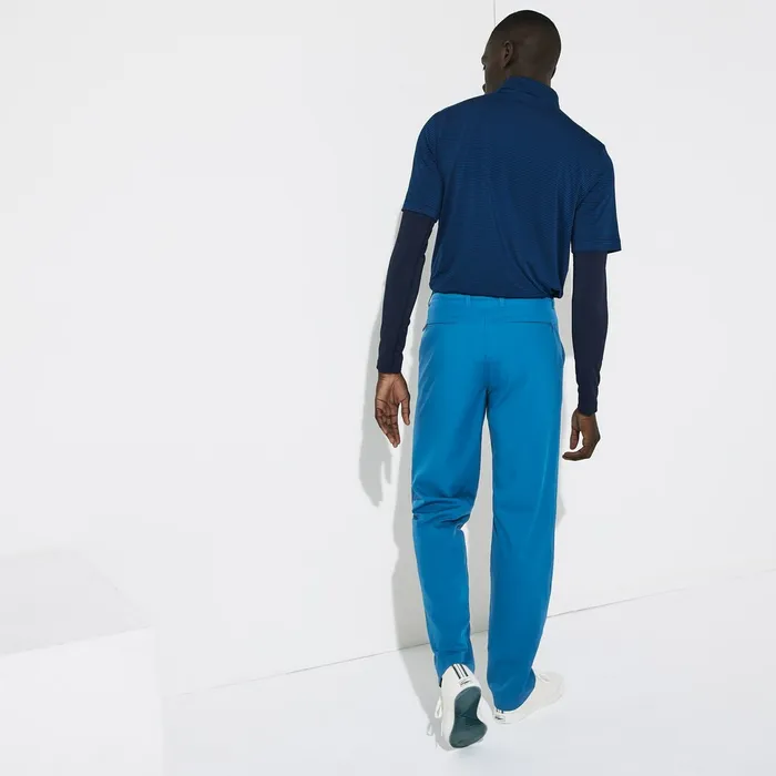 Pants and Shorts Lacoste Mens SPORT Breathable Stretch Golf Pants Blue Shop Online