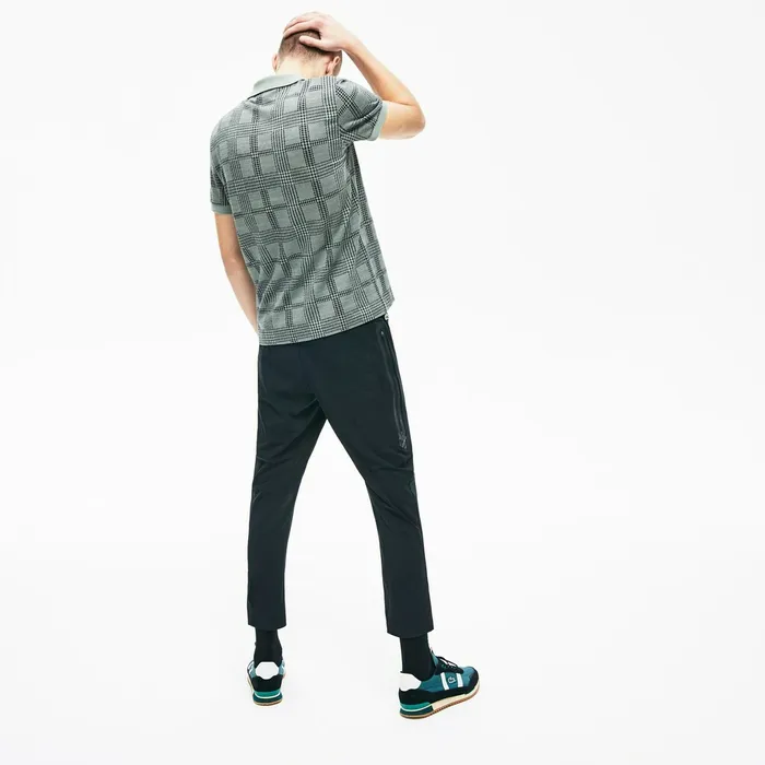 Pants and Shorts Lacoste Mens SPORT Breathable Stretch Sweatpants Black Shop
