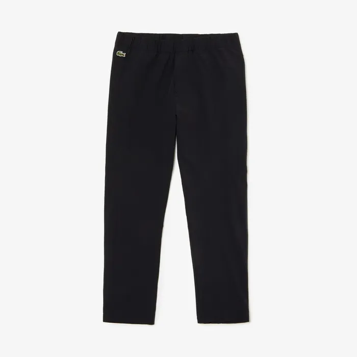 Pants and Shorts Lacoste Mens SPORT Breathable Stretch Sweatpants Black Shop