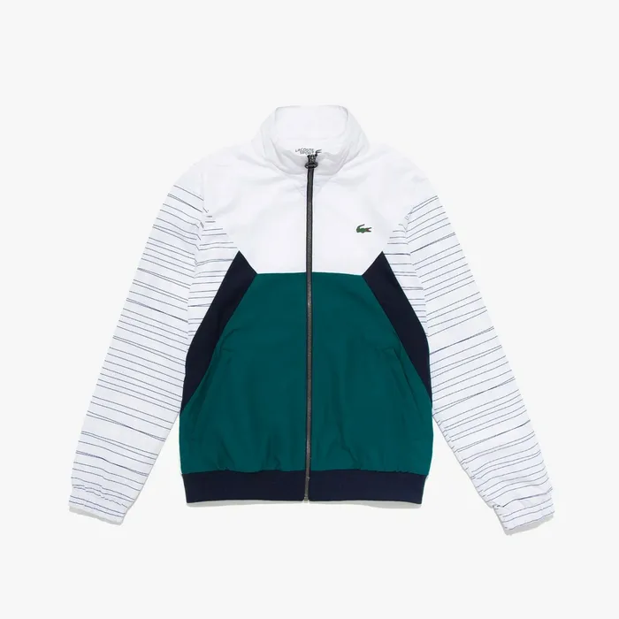 Pants and Shorts Lacoste Mens SPORT ColorBlocked Tennis Sweatsuit WhiteNavy BlueGreenNavy Blue Shop