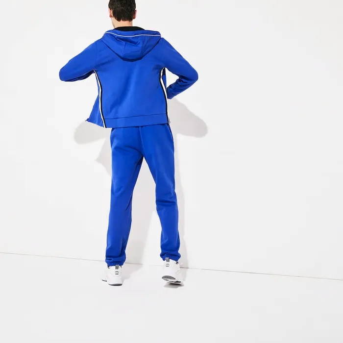 Pants and Shorts Lacoste Mens SPORT Fleece Track Pants Blue Cheap On Sale