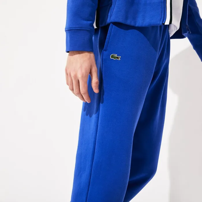 Pants and Shorts Lacoste Mens SPORT Fleece Track Pants Blue Cheap On Sale