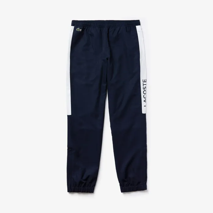 Pants and Shorts Lacoste Mens SPORT Standup Neck Colorblock Tracksuit Navy BlueWhiteNavy Blue For Sale Online