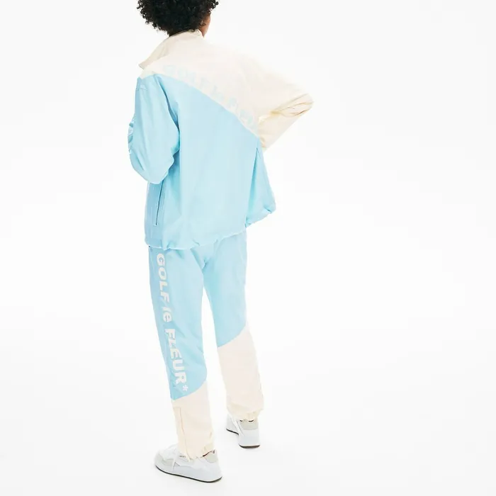 Pants and Shorts Lacoste Mens x GOLF le FLEUR Track Pants WhiteLight Blue Store
