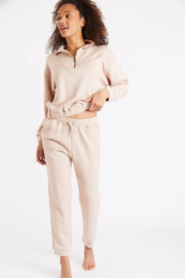 Pants Beige 8211 QUICK CREAMY Beige Women Banana Moon Pants and Shorts
