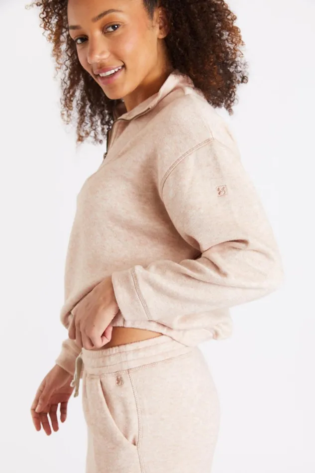 Pants Beige 8211 QUICK CREAMY Beige Women Banana Moon Pants and Shorts