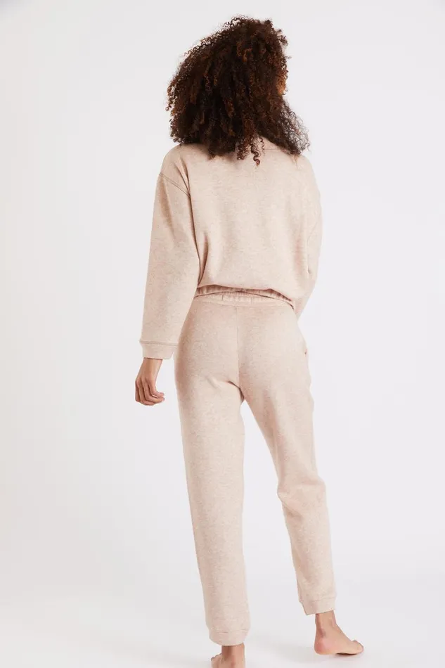 Pants Beige 8211 QUICK CREAMY Beige Women Banana Moon Pants and Shorts