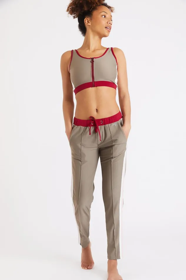 Pants Brown 8211 OATKA SPRINT Brown Women Banana Moon Leggings and Pants