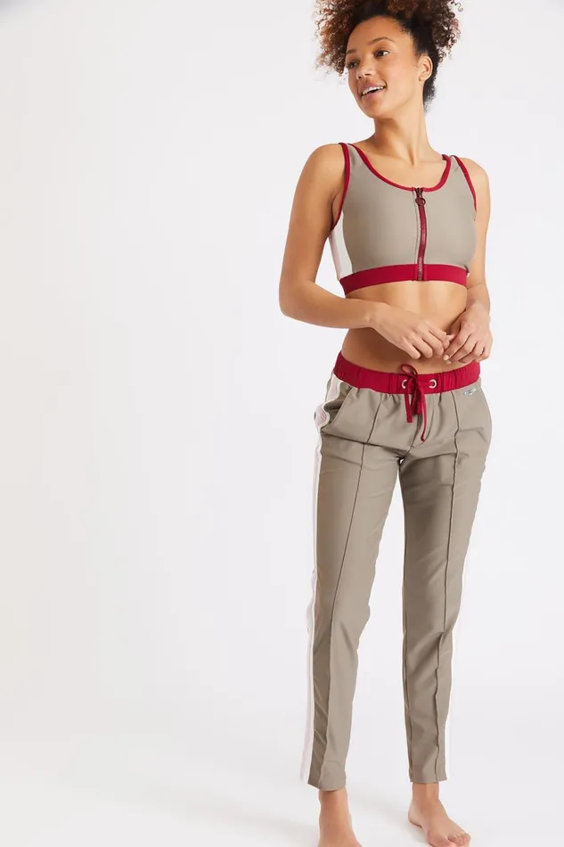 Pants Brown 8211 OATKA SPRINT Brown Women Banana Moon Leggings and Pants