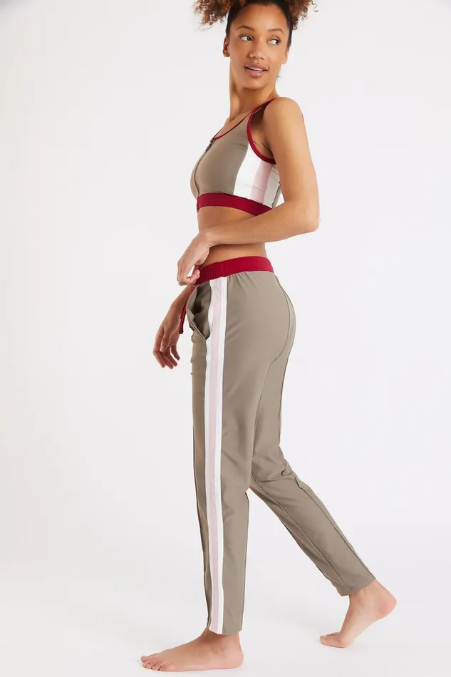 Pants Brown 8211 OATKA SPRINT Brown Women Banana Moon Leggings and Pants