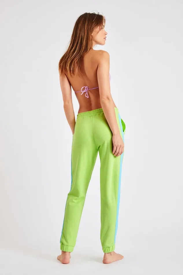 Pants Green 8211 COZY NEONPALM Green Women Banana Moon Pants and Shorts Pants Green 8211 COZY NEONPALM Green Women Banana Moon Pants and Shorts