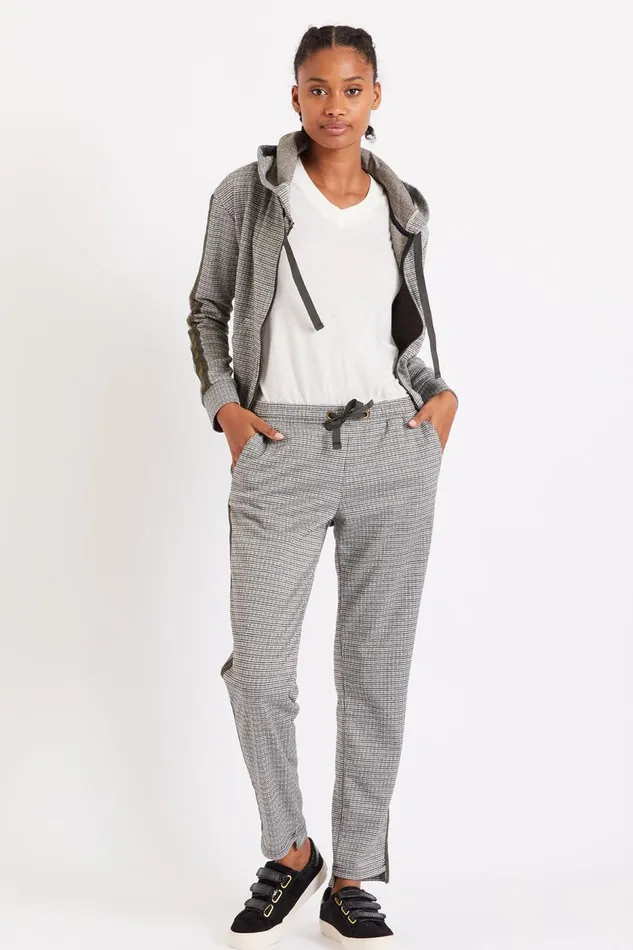 Pants Grey 8211 TRONE BATILAND Grey Women Banana Moon Pants