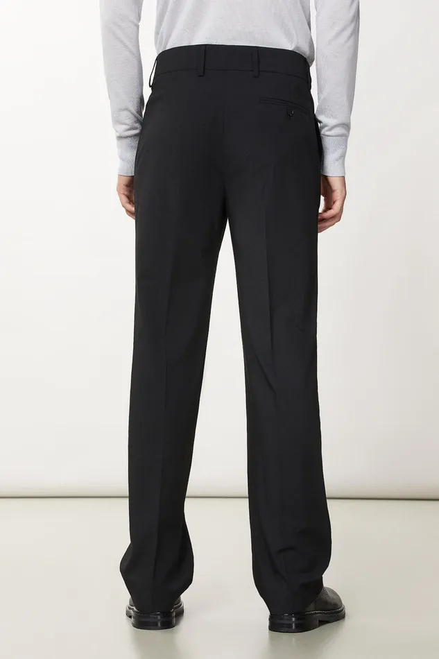 Pants Men Patrizia Pepe Slim Fit Pants With Regular Waist Nero Vinile