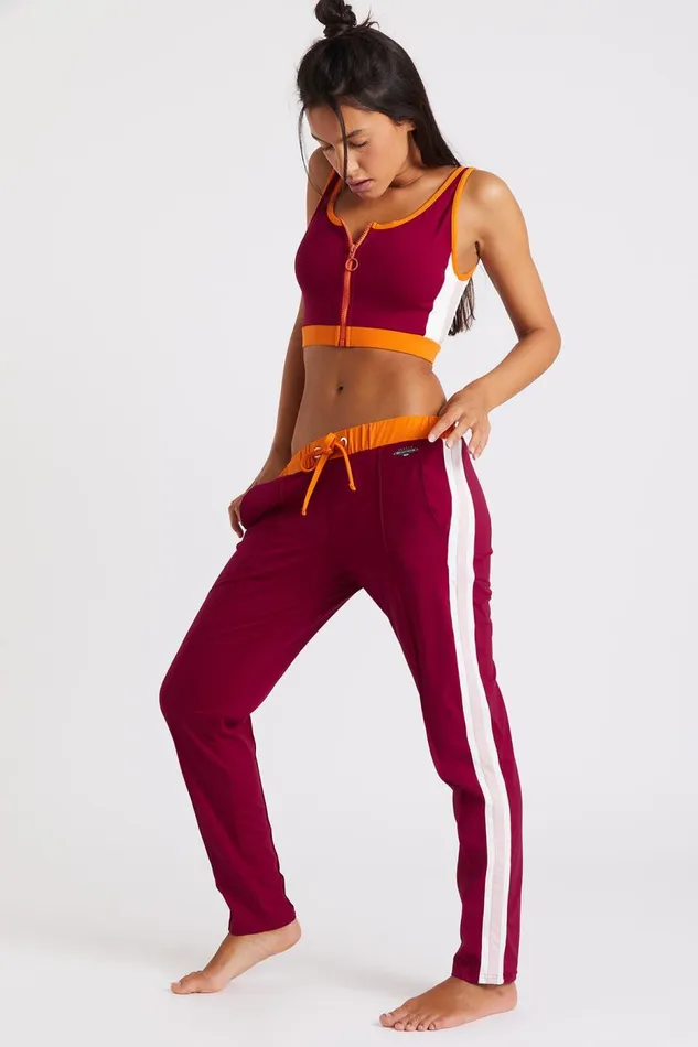 Pants Red 8211 OATKA SPRINT Red Women Banana Moon Leggings and Pants