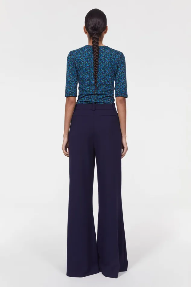 Petiso Drape Pants Midnight Blue Women Rodebjer Sets and Suits
