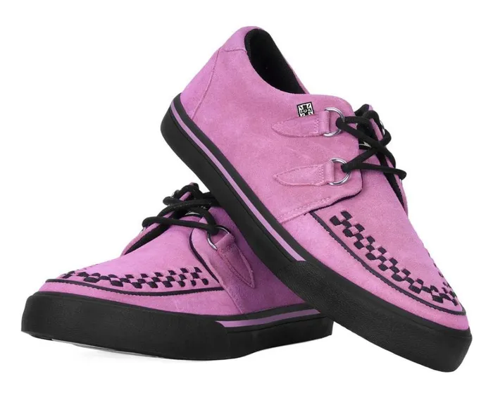 Pink Suede Sneaker Women TUK Shoes Sneakers