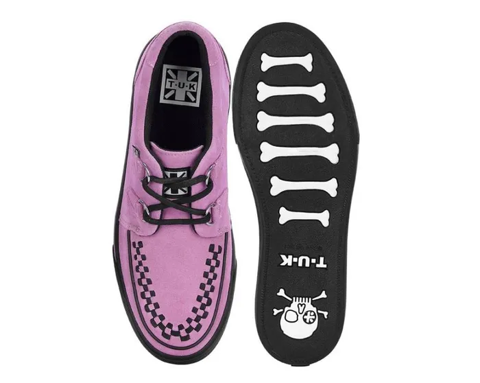 Pink Suede Sneaker Women TUK Shoes Sneakers