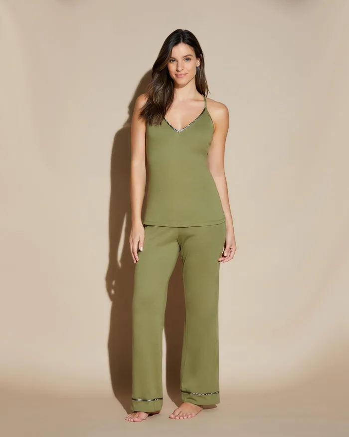 Pj Sets Women Cosabella Bella 3 Piece Set With Robe Aloealoe