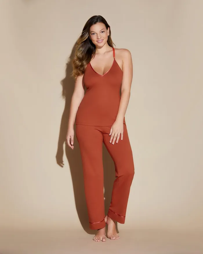 Pj Sets Women Cosabella Bella Nursing 3 Piece Set With Robe Saharasahara