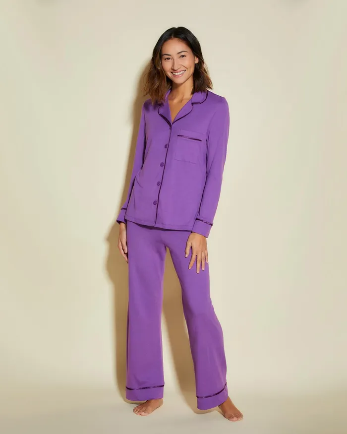 Pj Sets Women Cosabella Bella Petite Long Sleeve Top and Pant Pajamas Cyclamencyclamen Pj Sets Women Cosabella Bella Petite Long Sleeve Top and Pant Pajamas Cyclamencyclamen