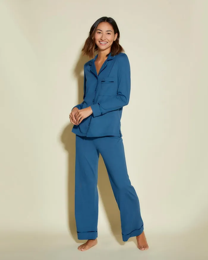 Pj Sets Women Cosabella Bella Petite Long Sleeve Top and Pant Pajamas Malawimalawi Pj Sets Women Cosabella Bella Petite Long Sleeve Top and Pant Pajamas Malawimalawi