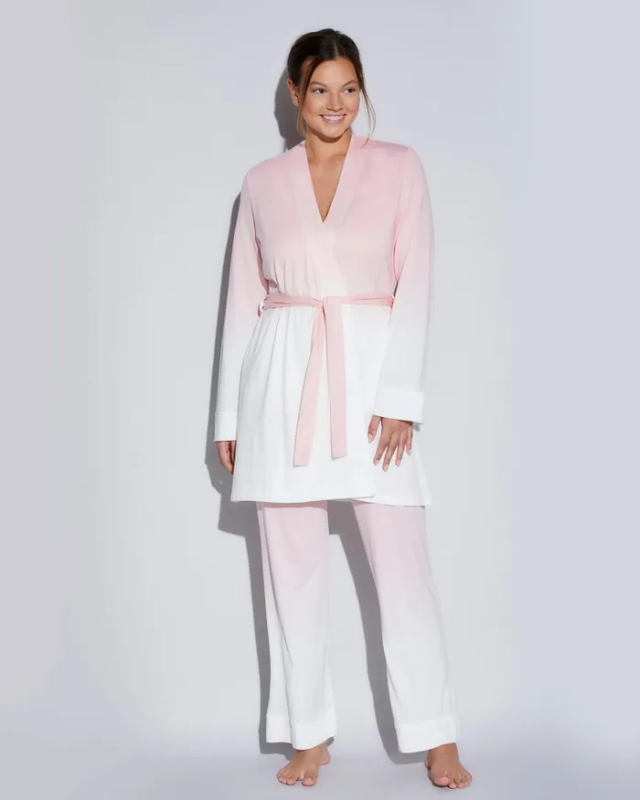 Pj Sets Women Cosabella Bella Printed Curvy Pajama Set Cami Pant And Robe Fiore Ombrefiore Pj Sets Women Cosabella Bella Printed Curvy Pajama Set Cami Pant And Robe Fiore Ombrefiore