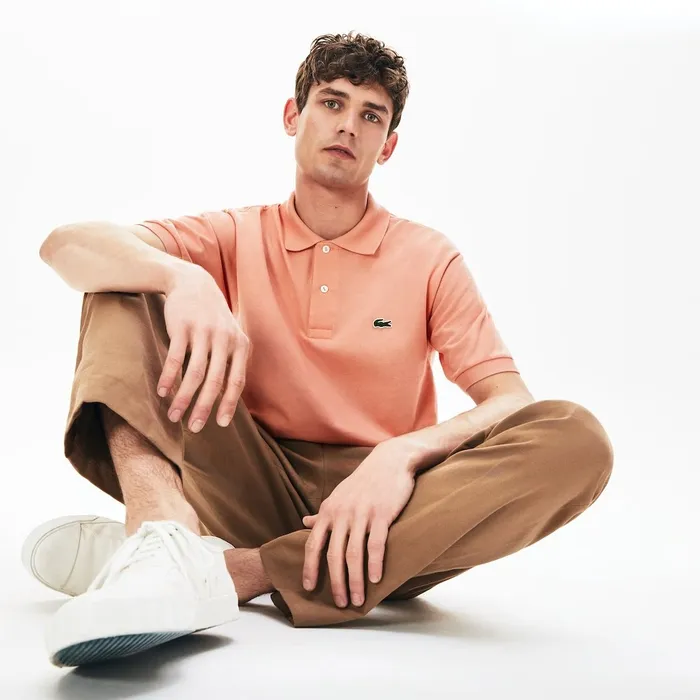 Polos Lacoste Mens L1212 Polo Pink Near Me